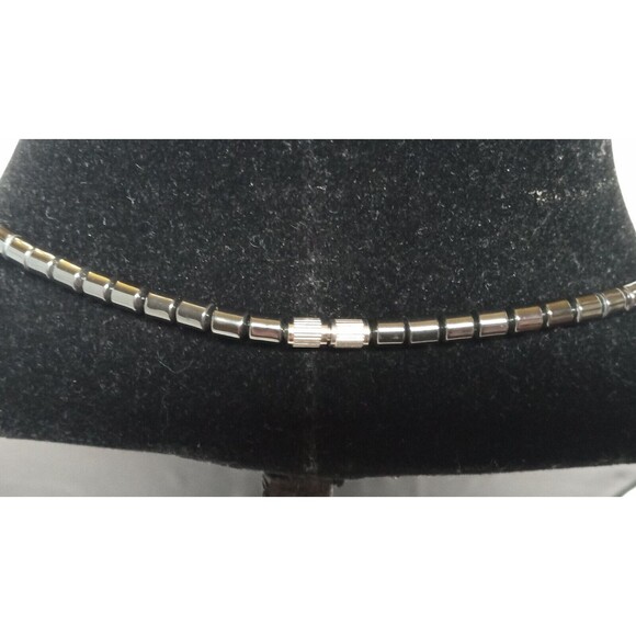 Hematite & Natural Stones/Seeds Lot of 3 Ladies Necklaces 16 in - Picture 8 of 10